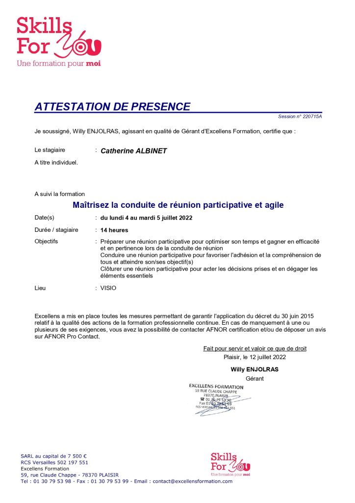 Attestation Agile_page-0001